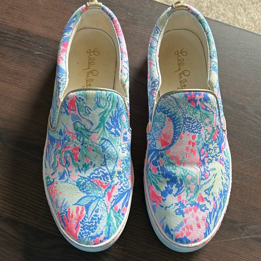 Lilly Pulitzer Julie Slip On size 8